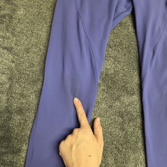 Lululemon Workout Leggings Stony Grape Lead The Pack Tight 28" Size 8 - Picture 2 of 8